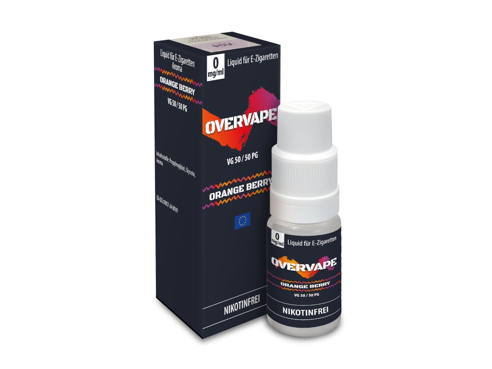 Overvape - Nikotinsalz Liquid - Orange Berry Overvape - Nikotinsalz Liquid - Orange Berry