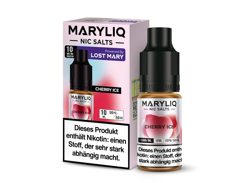 MARYLIQ - Nikotinsalz Liquid - Cherry Ice MARYLIQ - Nikotinsalz Liquid - Cherry Ice