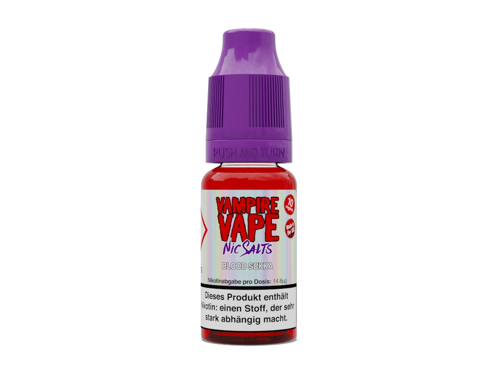 Vampire Vape - Blood Sukka - Nikotinsalz Liquid Vampire Vape - Blood Sukka - Nikotinsalz Liquid