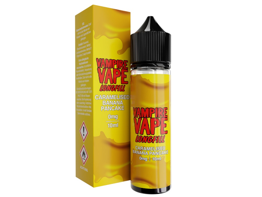 Vampire Vape - Dessert Collection - Aroma 10 ml - Caramelised Banana Pancake Vampire Vape - Dessert Collection - Aroma 10 ml - Caramelised Banana Pancake