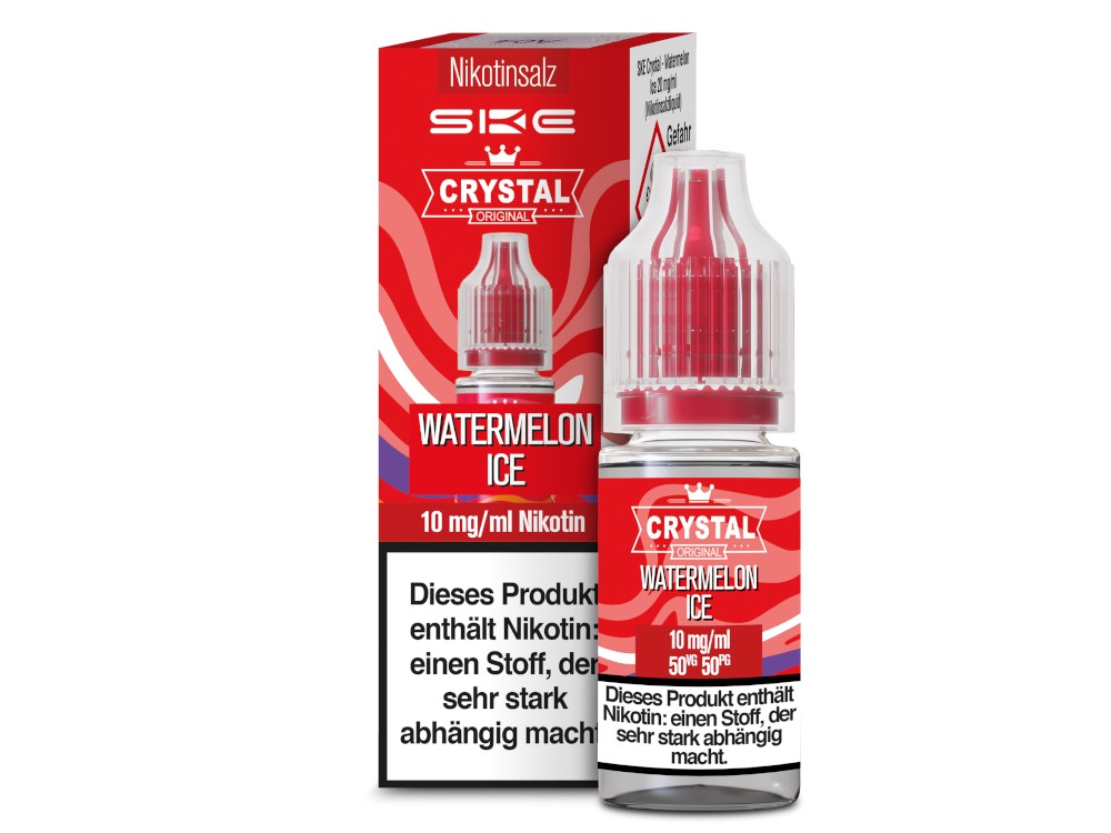 SKE - Crystal - Nikotinsalz Liquid - Watermelon Ice SKE - Crystal - Nikotinsalz Liquid - Watermelon Ice