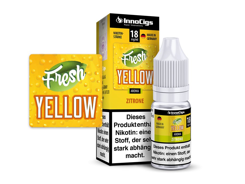 Fresh Yellow Zitrone Aroma - Liquid für E-Zigaretten Fresh Yellow Zitrone Aroma - Liquid für E-Zigaretten