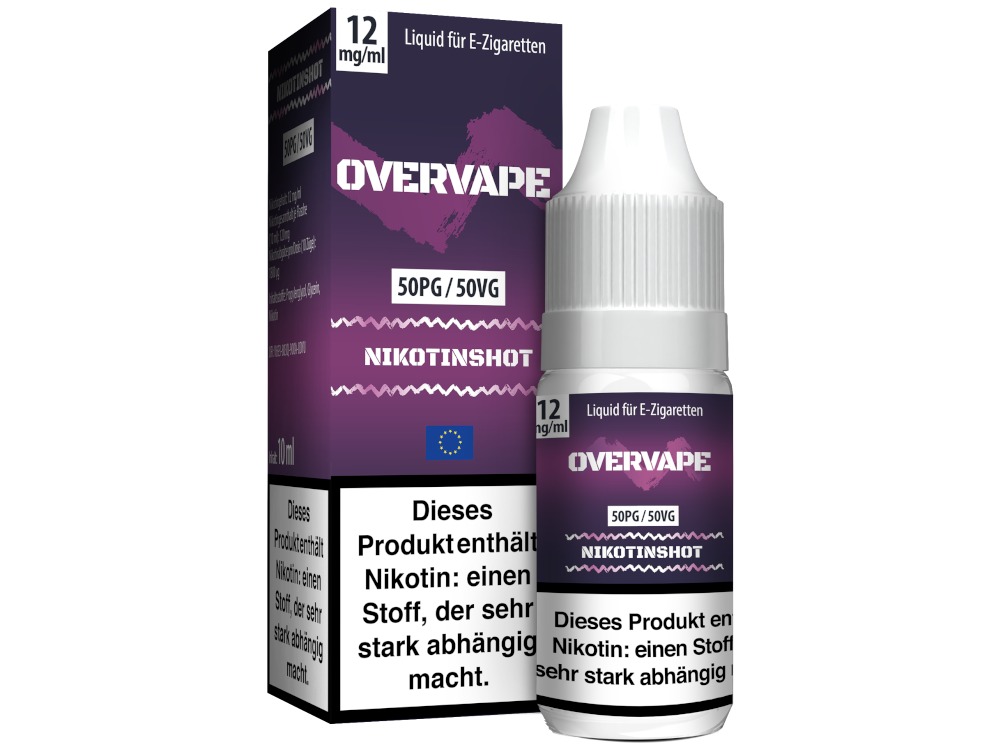 Overvape - 10ml Nikotin Shot Overvape - 10ml Nikotin Shot