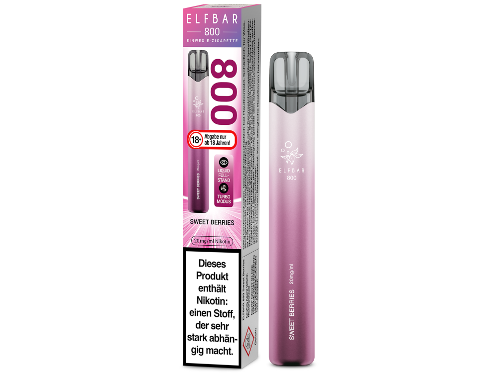 Elfbar 800 Einweg E-Zigarette - Blueberry
