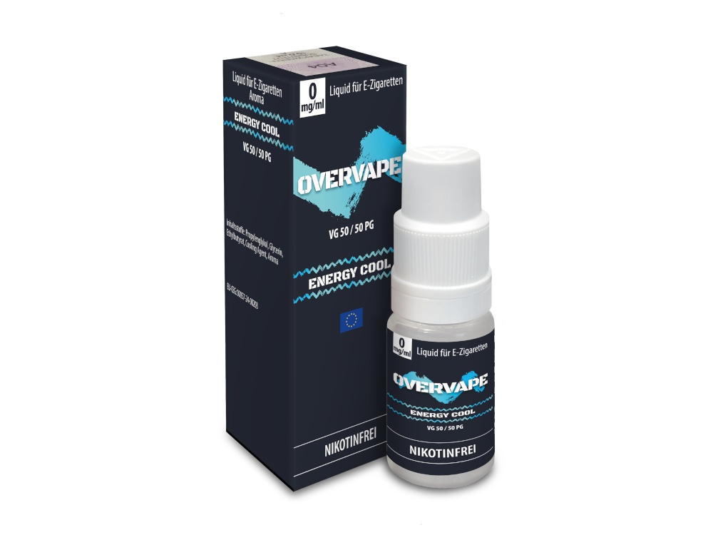 Overvape - Nikotinsalz Liquid - Energy Cool Overvape - Nikotinsalz Liquid - Energy Cool