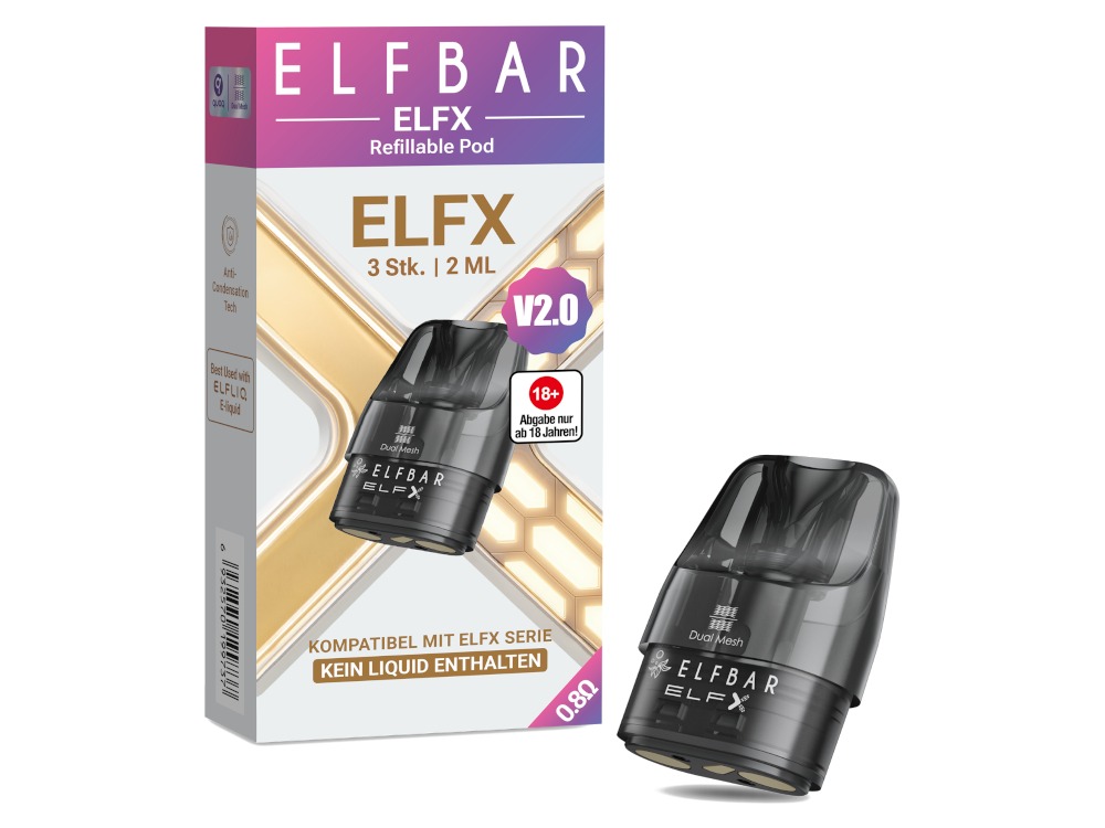 Elfbar Elfx Pod V2.0 (3 Stück pro Packung)