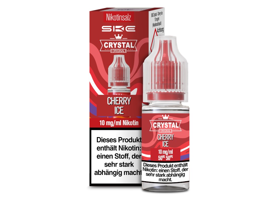 SKE - Crystal - Nikotinsalz Liquid - Cherry Ice SKE - Crystal - Nikotinsalz Liquid - Cherry Ice
