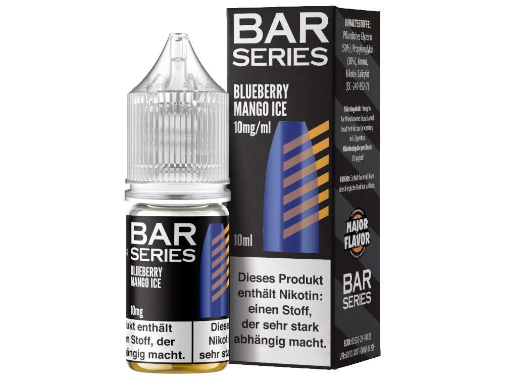 Bar Series - Nikotinsalz Liquid - Blueberry Mango Ice Bar Series - Nikotinsalz Liquid - Blueberry Mango Ice