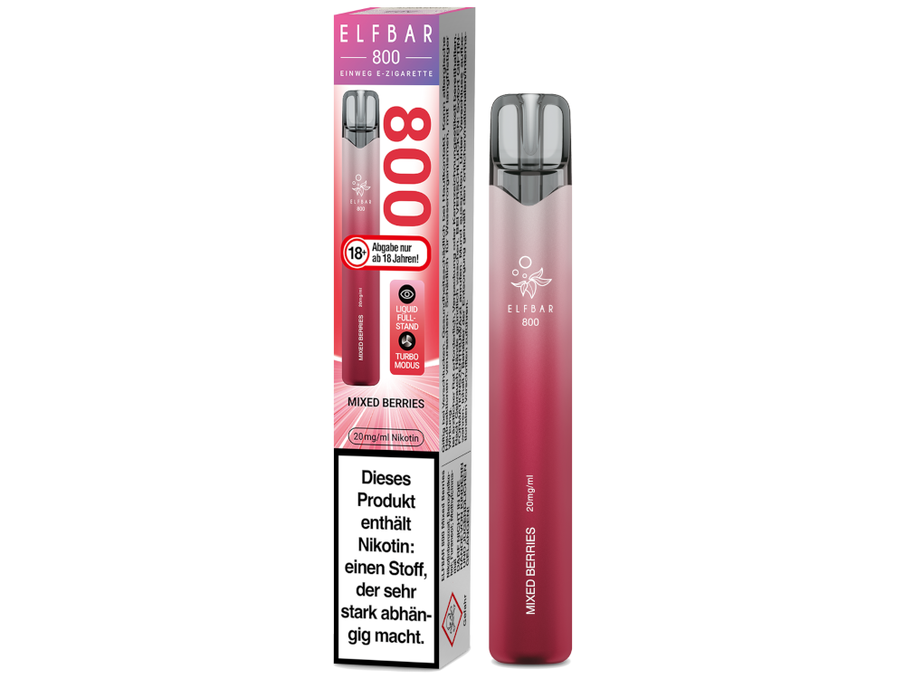Elfbar 800 Einweg E-Zigarette - Blueberry