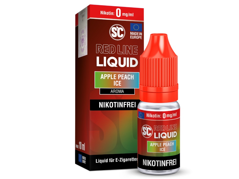 SC - Red Line - Apple Peach Ice - Nikotinsalz SC - Red Line - Apple Peach Ice - Nikotinsalz