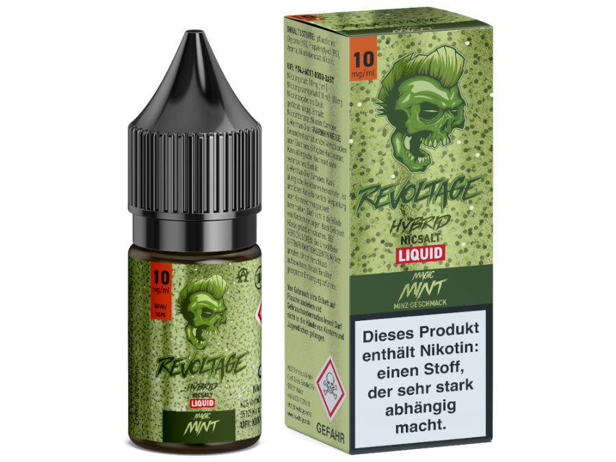 Revoltage - Hybrid Nikotinsalz Liquid - Magic Mint Revoltage - Hybrid Nikotinsalz Liquid - Magic Mint