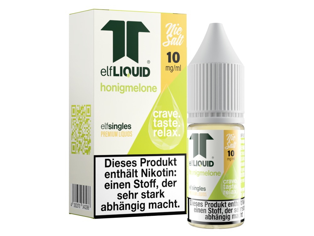 Elf-Liquid - Single - Nikotinsalz Liquid - Honigmelone Elf-Liquid - Single - Nikotinsalz Liquid - Honigmelone