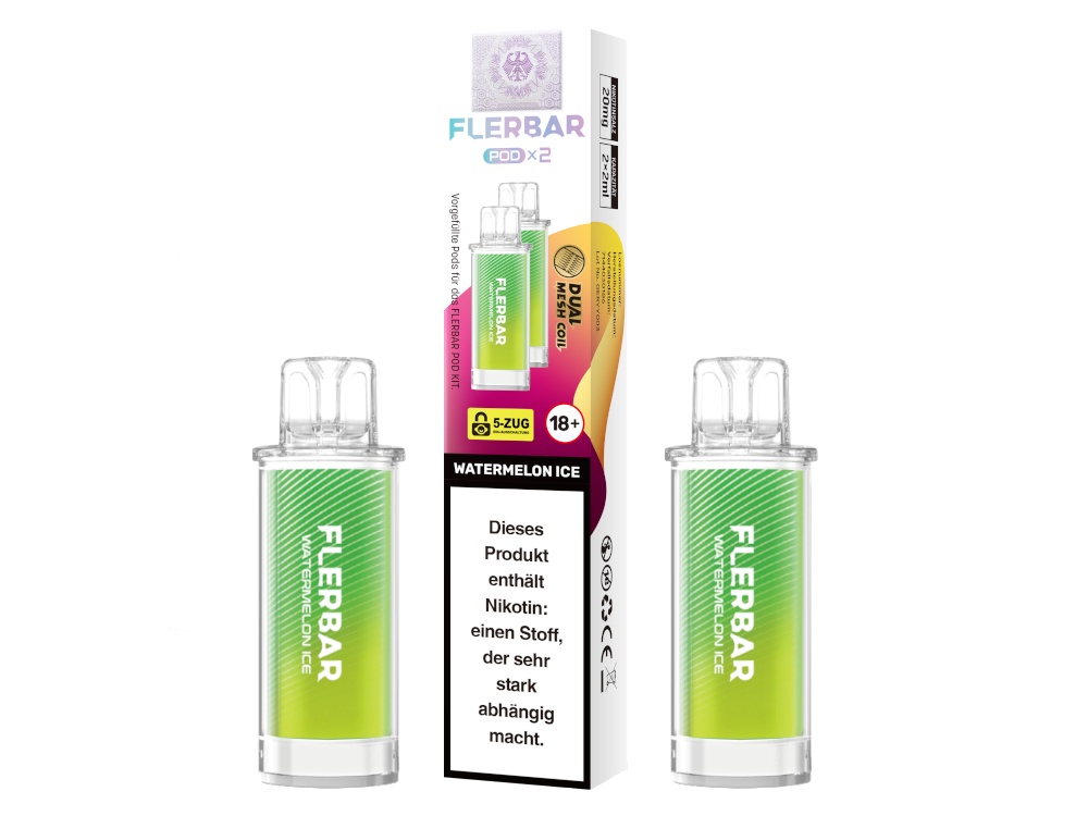Flerbar - POD (2 Stück pro Packung) - Apple Ice