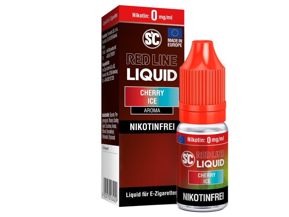 SC - Red Line - Cherry Ice - Nikotinsalz Liquid SC - Red Line - Cherry Ice - Nikotinsalz Liquid