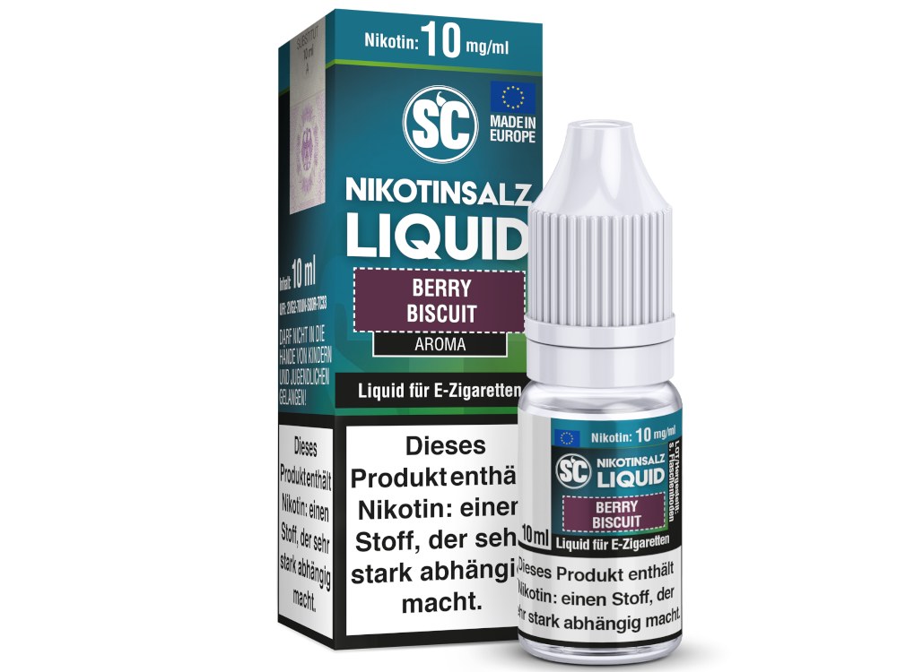 SC - Berry Biscuit - Nikotinsalz Liquid SC - Berry Biscuit - Nikotinsalz Liquid