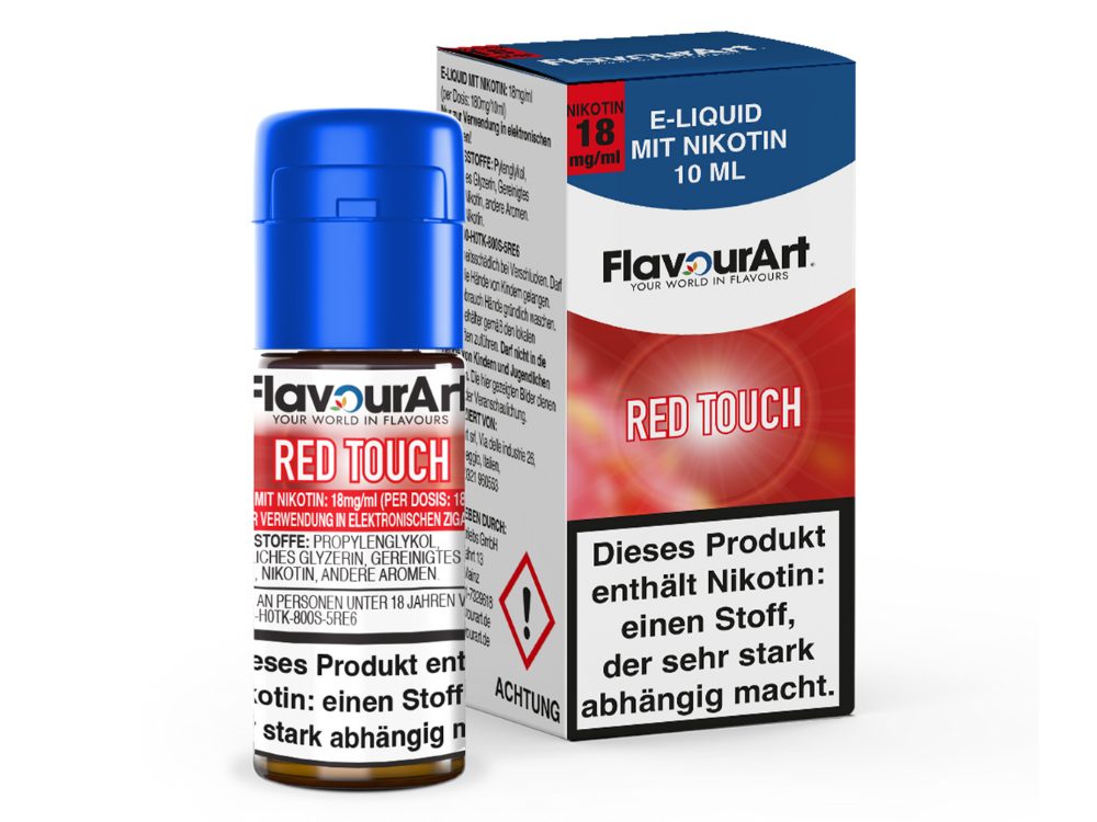 FlavourArt - E-Zigaretten Liquid - Red Touch FlavourArt - E-Zigaretten Liquid - Red Touch