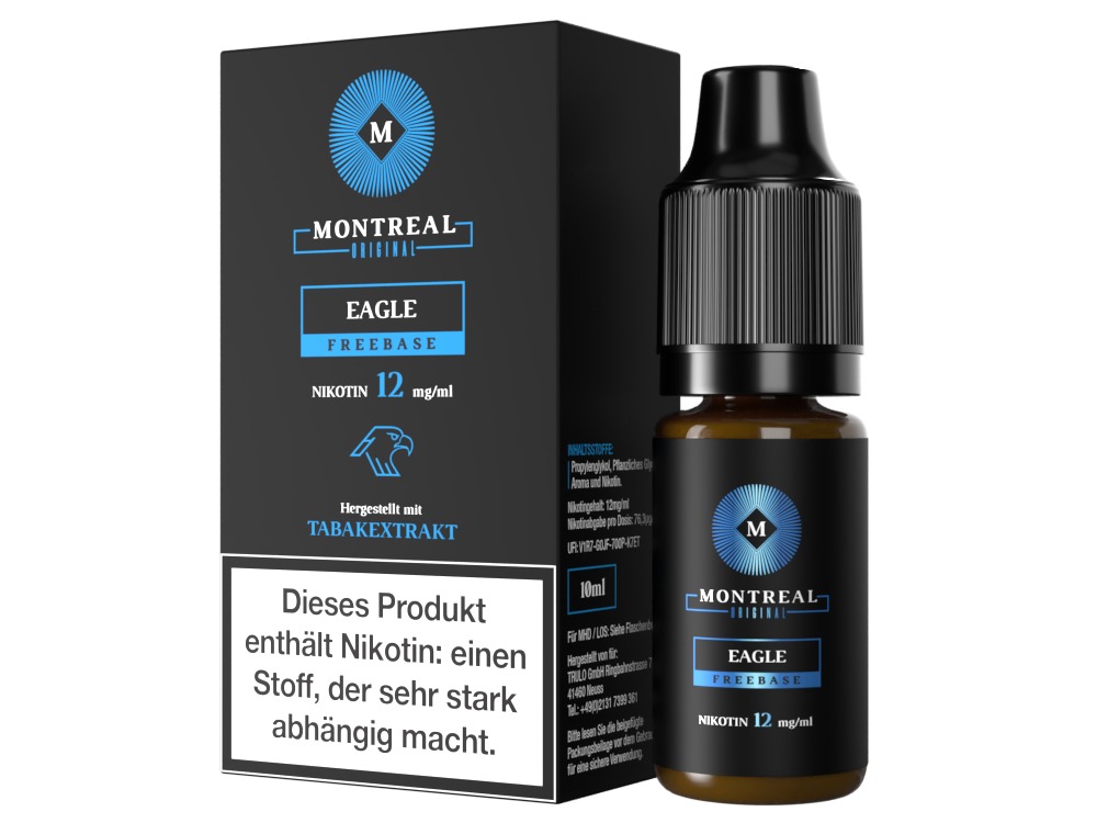 Montreal Original - E-Zigaretten Liquid - Eagle Montreal Original - E-Zigaretten Liquid - Eagle