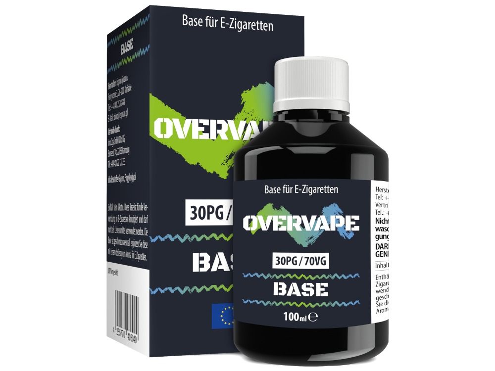 Overvape - 100 ml Basis 0 mg/ml Overvape - 100 ml Basis 0 mg/ml