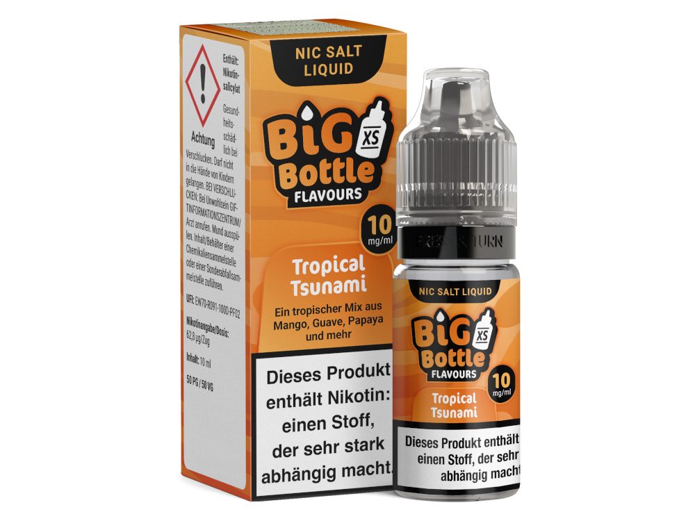 Big Bottle - Tropical Tsunami - Nikotinsalz Liquid Big Bottle - Tropical Tsunami - Nikotinsalz Liquid