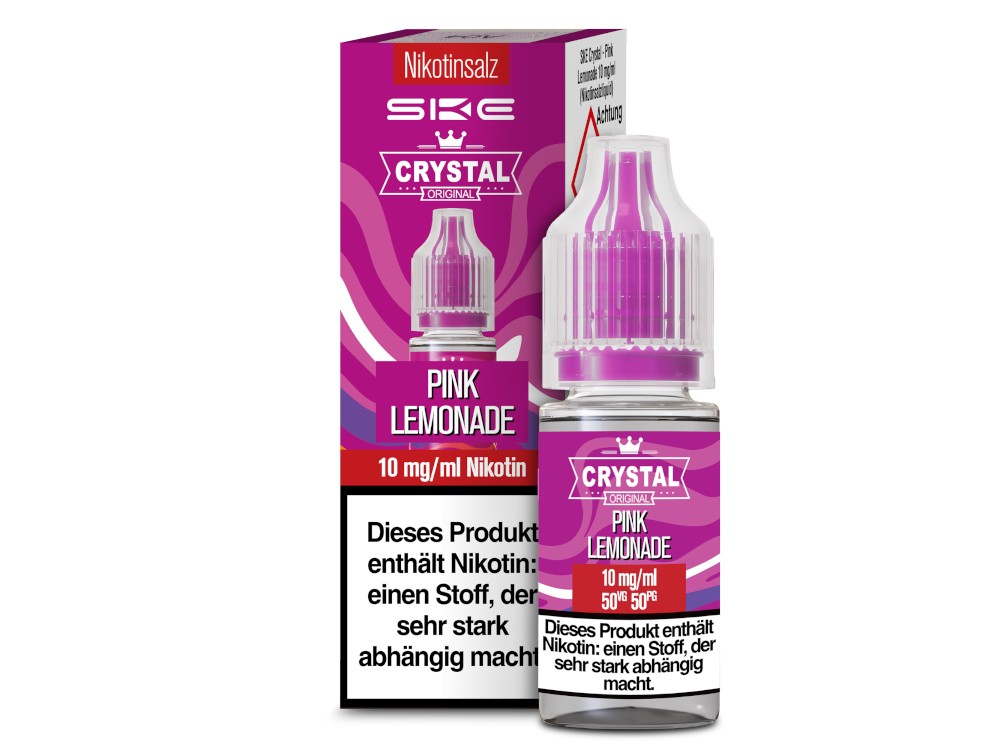 SKE - Crystal - Nikotinsalz Liquid - Pink Lemonade SKE - Crystal - Nikotinsalz Liquid - Pink Lemonade