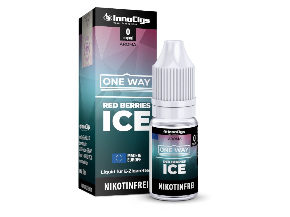 InnoCigs - One Way - Red Berries Ice - Nikotinsalz Liquid InnoCigs - One Way - Red Berries Ice - Nikotinsalz Liquid