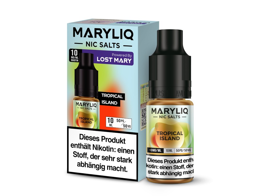 MARYLIQ - Nikotinsalz Liquid - Tropical Island MARYLIQ - Nikotinsalz Liquid - Tropical Island