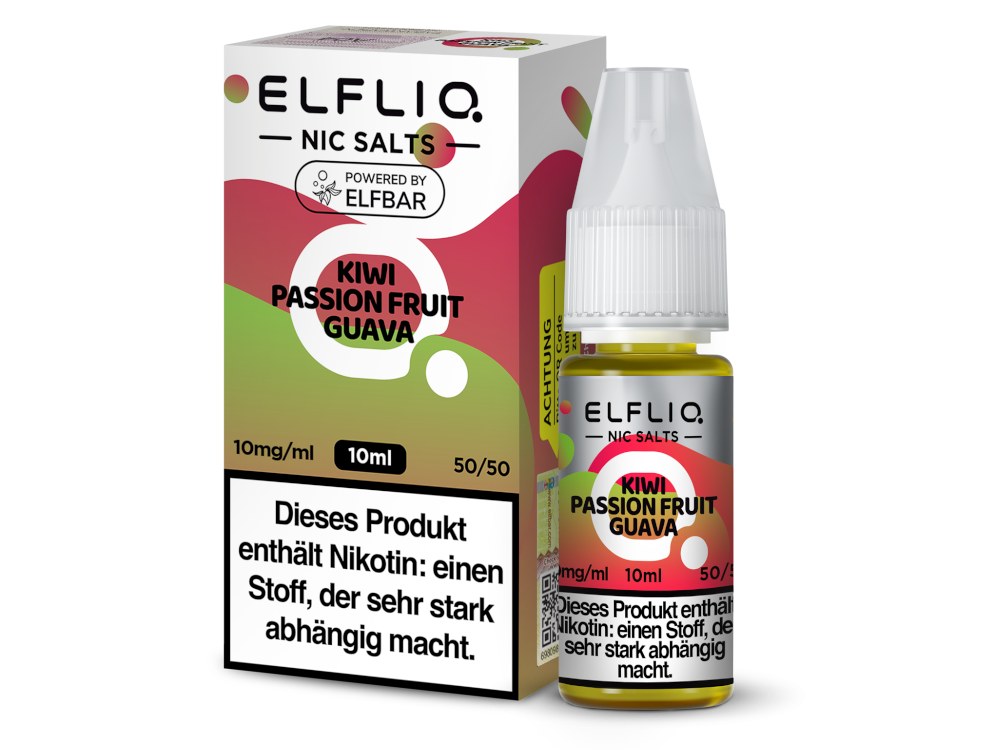 ELFLIQ - Kiwi Passion Fruit Guava - Nikotinsalz Liquid ELFLIQ - Kiwi Passion Fruit Guava - Nikotinsalz Liquid