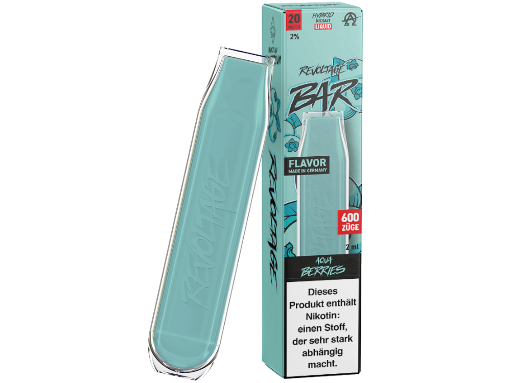 Revoltage Bar Einweg E-Zigarette - Yellow Raspberry