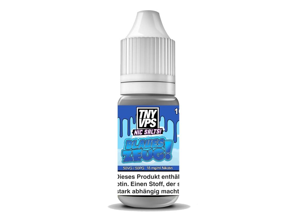 TNYVPS - Nikotinsalz Liquid - Blaues Zeug TNYVPS - Nikotinsalz Liquid - Blaues Zeug