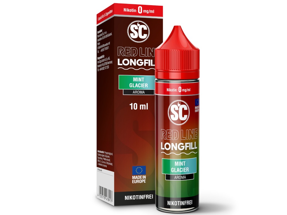 SC - Red Line Longfills 10 ml - Mint Glacier SC - Red Line Longfills 10 ml - Mint Glacier