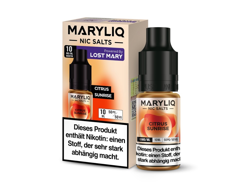 MARYLIQ - Nikotinsalz Liquid - Citrus Sunrise MARYLIQ - Nikotinsalz Liquid - Citrus Sunrise