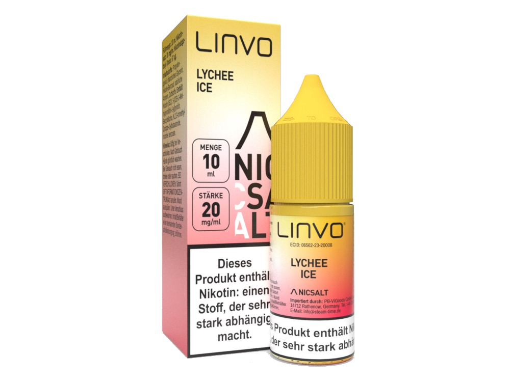 Linvo - Lychee Ice - Nikotinsalz Liquid 20 mg/ml Linvo - Lychee Ice - Nikotinsalz Liquid 20 mg/ml