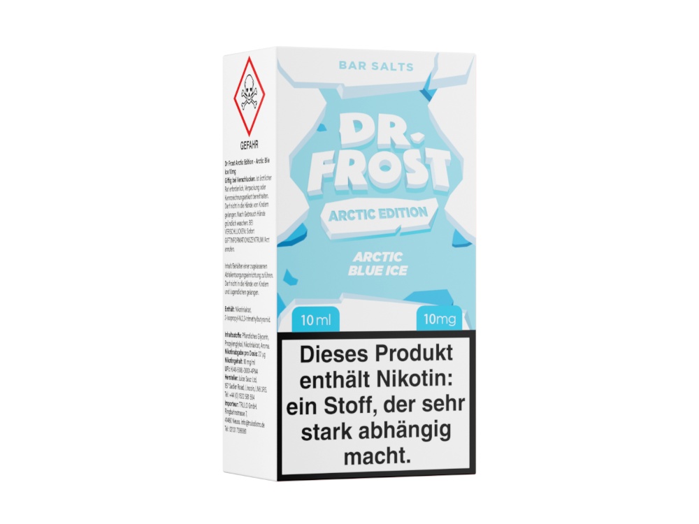 Dr. Frost - Arctic Edition - Nikotinsalz Liquid - Arctic Blue Ice Dr. Frost - Arctic Edition - Nikotinsalz Liquid - Arctic Blue Ice