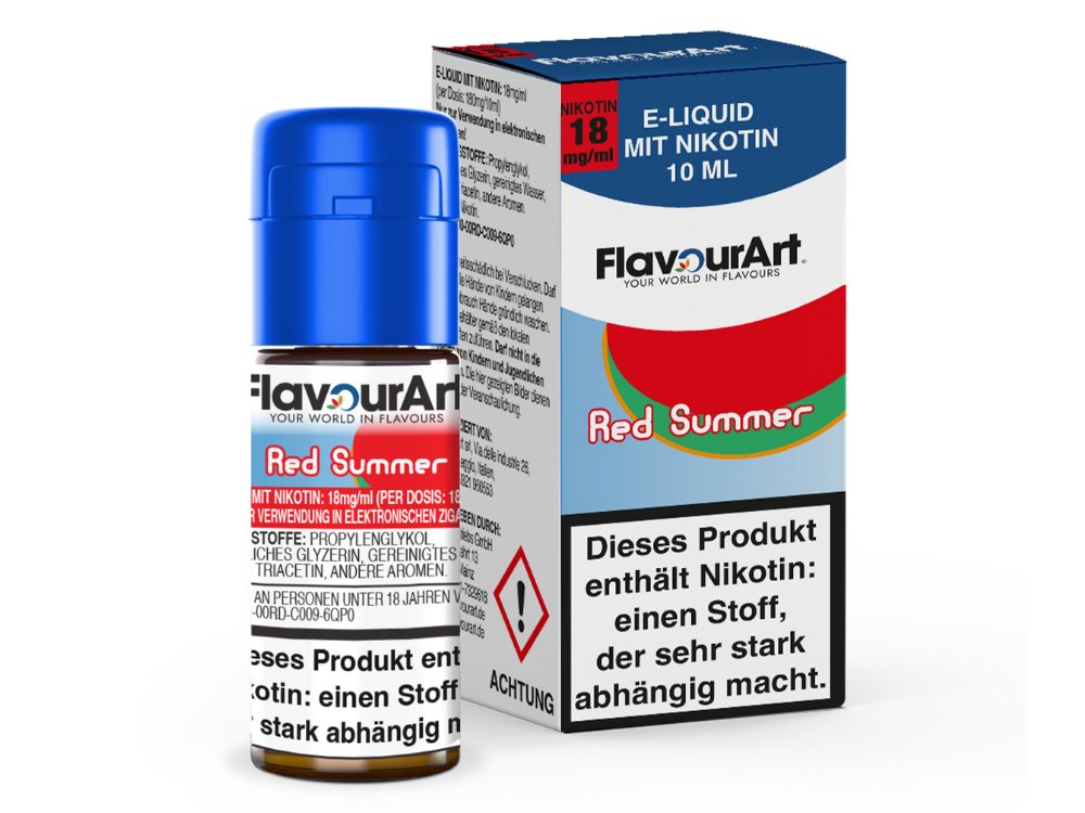 FlavourArt - E-Zigaretten Liquid - Red Summer FlavourArt - E-Zigaretten Liquid - Red Summer