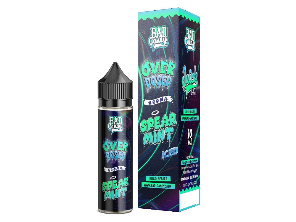 Bad Candy Liquids - Juicd - Longfills 10 ml - Spearmint Bad Candy Liquids - Juicd - Longfills 10 ml - Spearmint