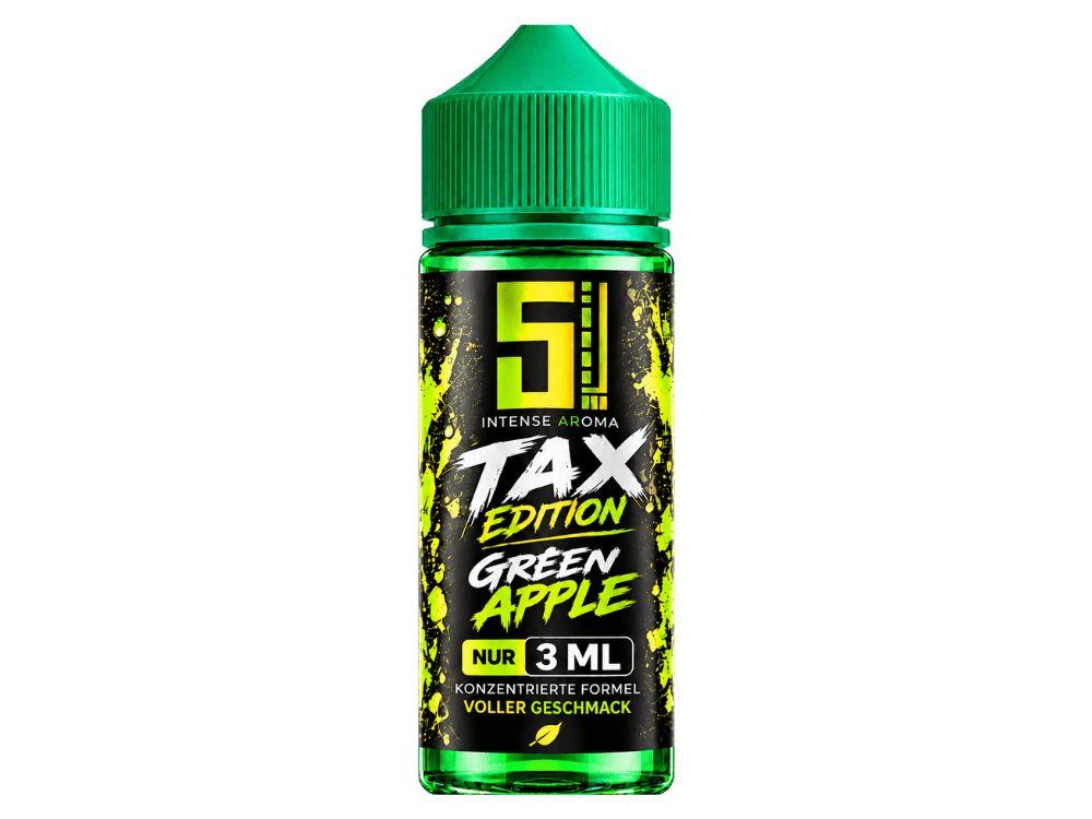 5EL - TAX EDITION - Longfills 3 ml - Green Apple