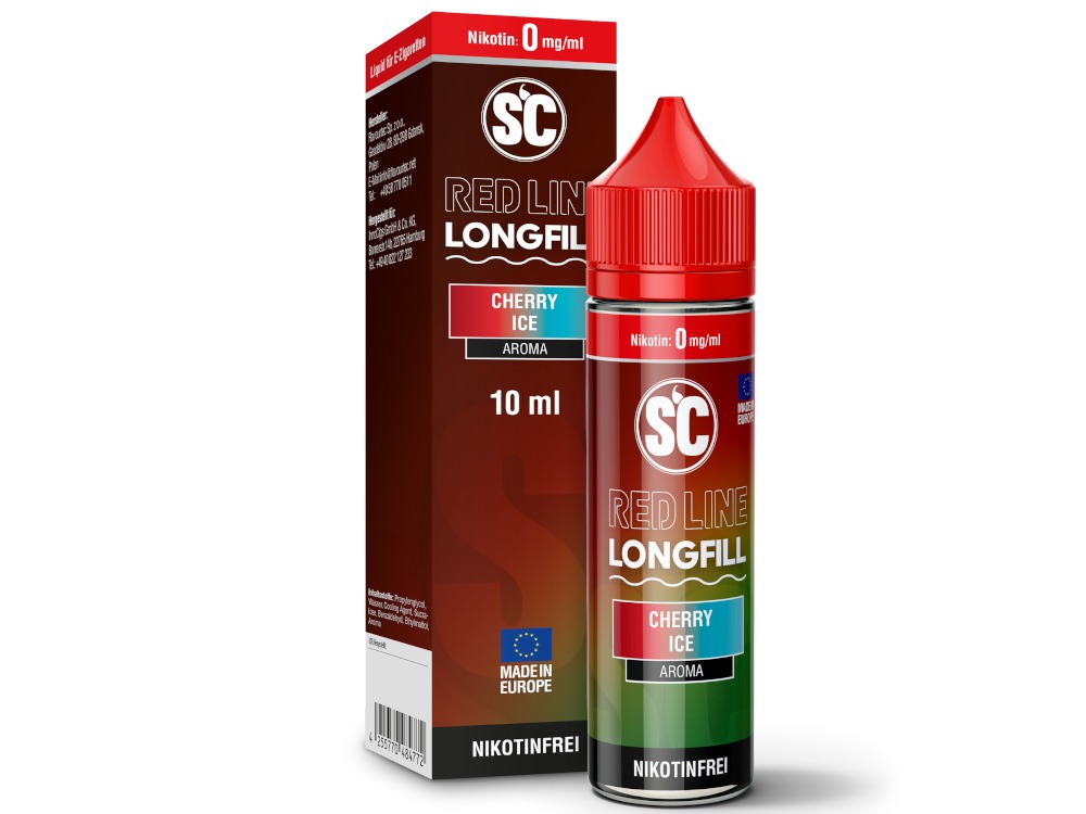 SC - Red Line Longfills 10 ml - Cherry Ice SC - Red Line Longfills 10 ml - Cherry Ice