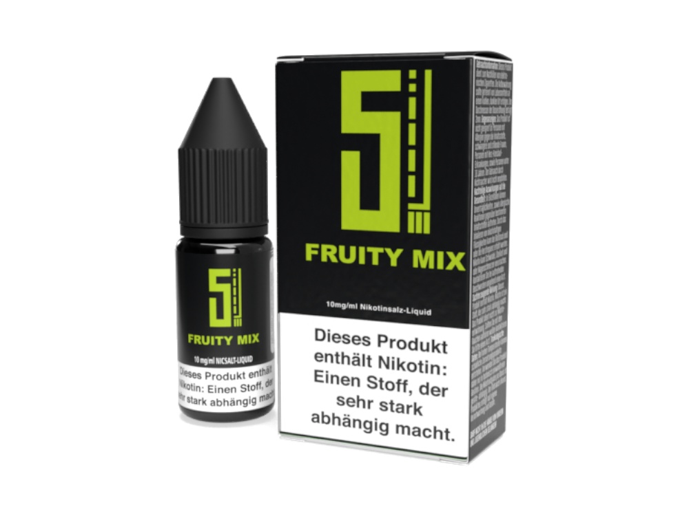 5EL - Fruity Mix - Nikotinsalz Liquid 5EL - Fruity Mix - Nikotinsalz Liquid