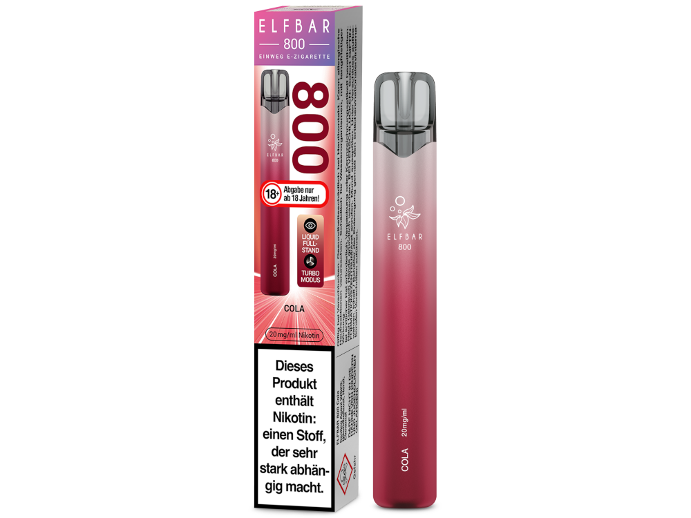 Elfbar 800 Einweg E-Zigarette - Blueberry