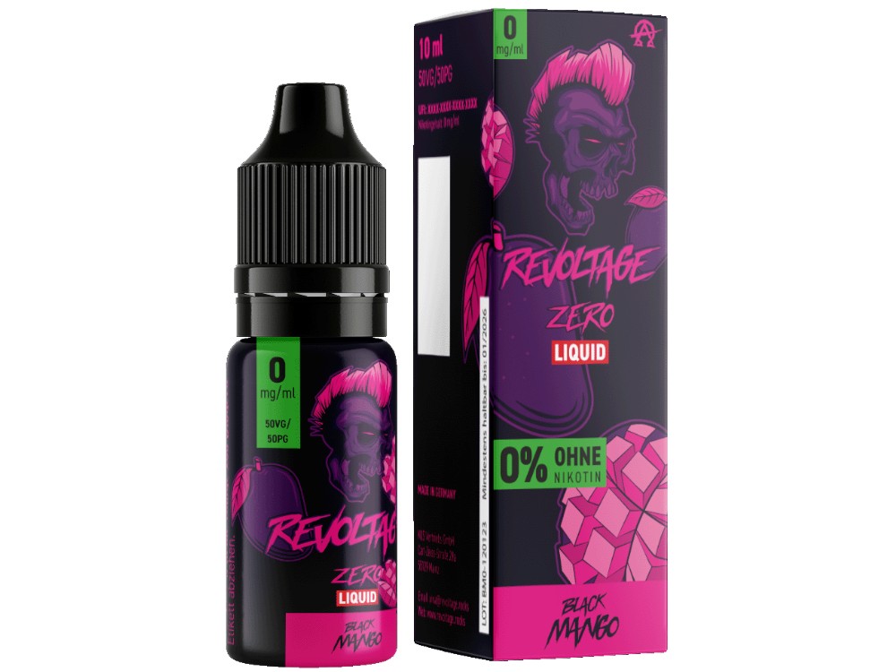 Revoltage - Hybrid Nikotinsalz Liquid - Black Mango Revoltage - Hybrid Nikotinsalz Liquid - Black Mango