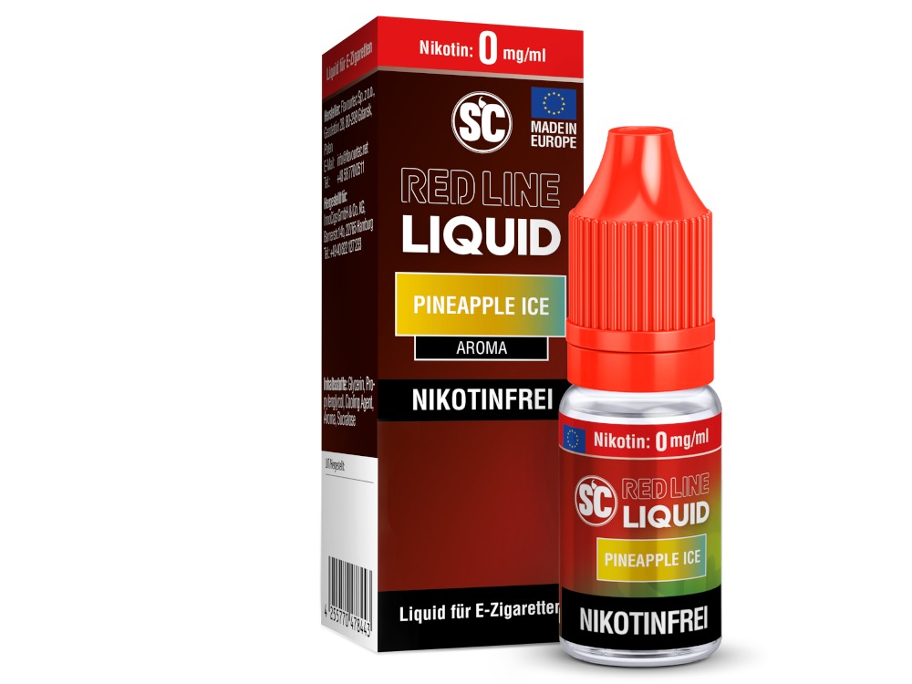 SC - Red Line - Pineapple Ice - Nikotinsalz Liquid SC - Red Line - Pineapple Ice - Nikotinsalz Liquid