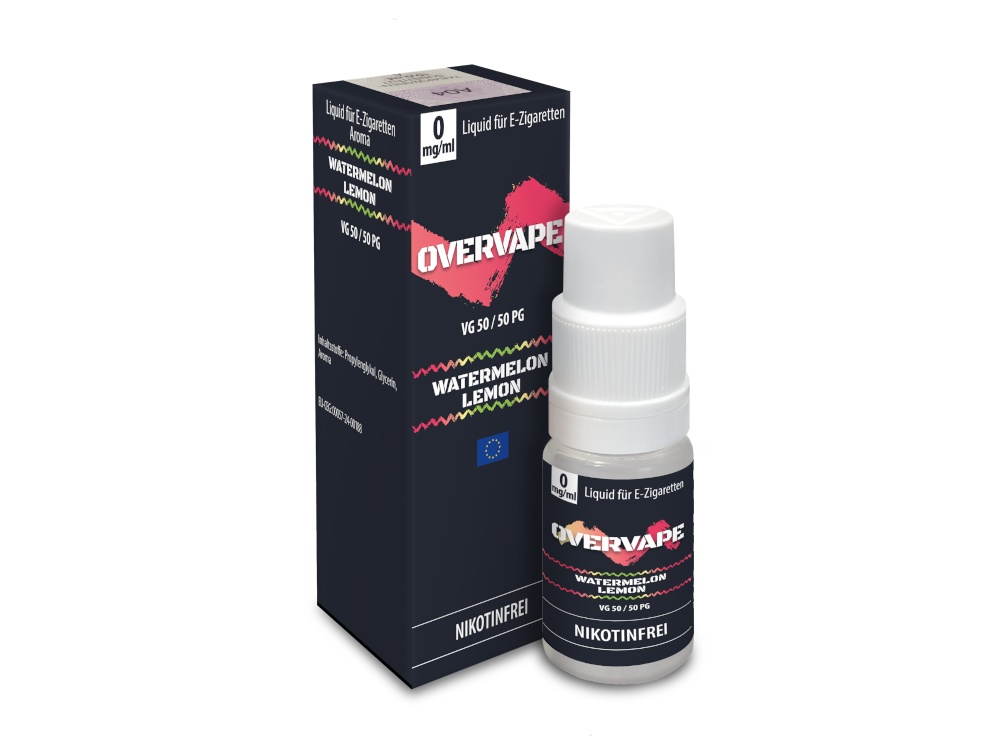 Overvape - Nikotinsalz Liquid - Watermelon Lemon Overvape - Nikotinsalz Liquid - Watermelon Lemon