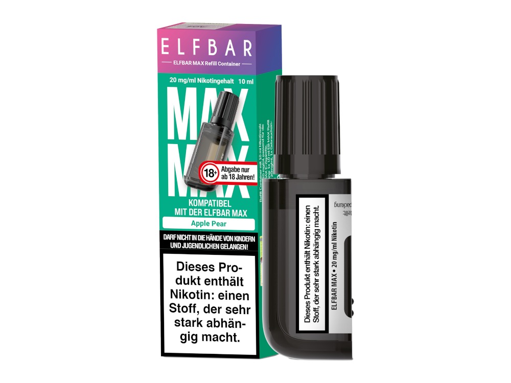 Elfbar - Max Refill Container - Apple Pear Elfbar - Max Refill Container - Apple Pear