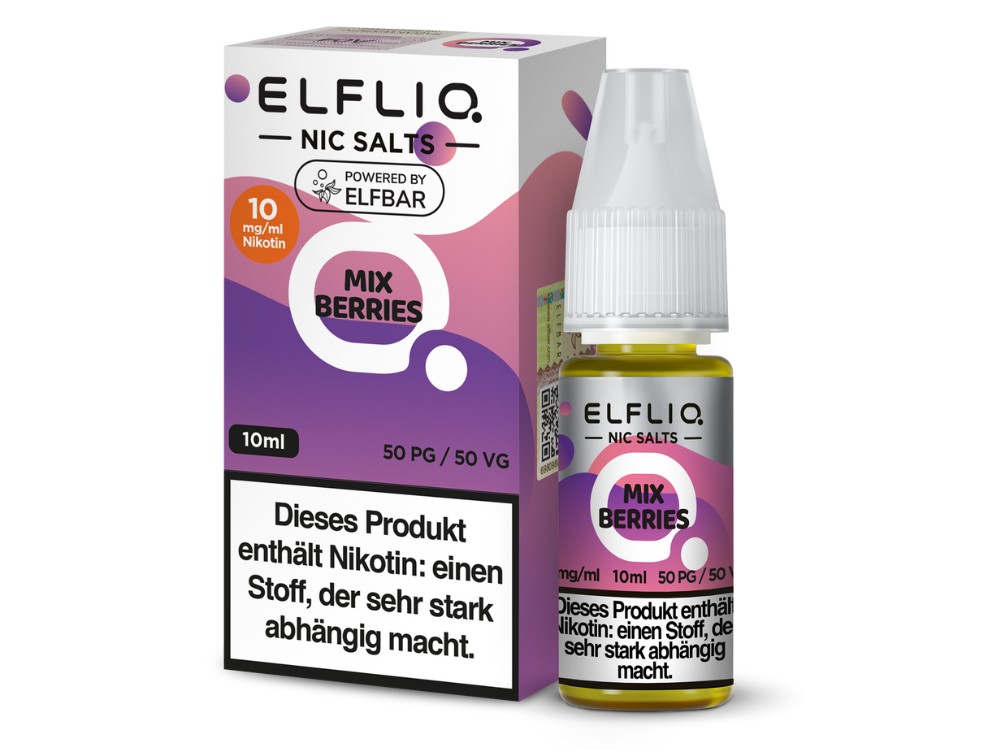 ELFLIQ - Mix Berries - Nikotinsalz Liquid ELFLIQ - Mix Berries - Nikotinsalz Liquid