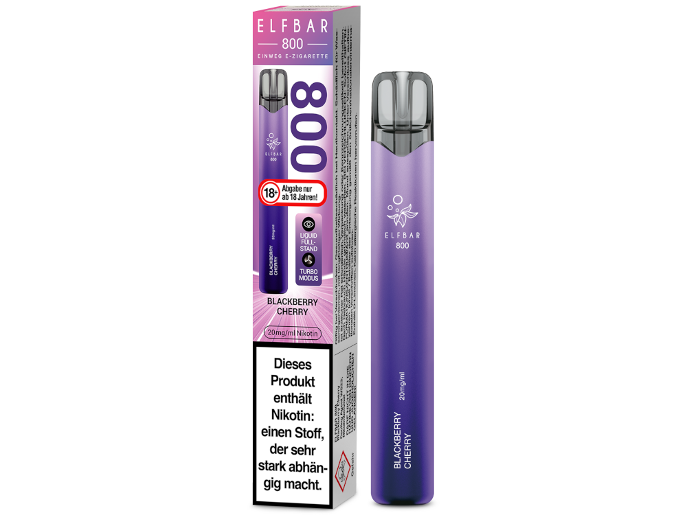 Elfbar 800 Einweg E-Zigarette - Blueberry