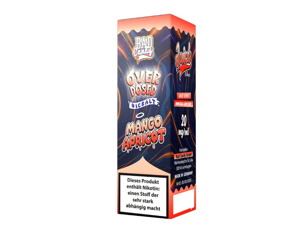 Bad Candy Liquids - Juicd - Nikotinsalz Liquid  - Mango Apricot