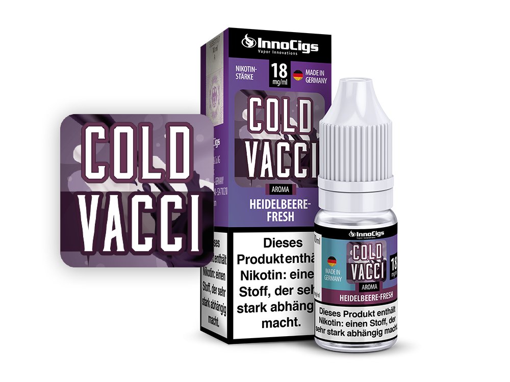 Cold Vacci Heidelbeere-Fresh Aroma - Liquid für E-Zigaretten Cold Vacci Heidelbeere-Fresh Aroma - Liquid für E-Zigaretten
