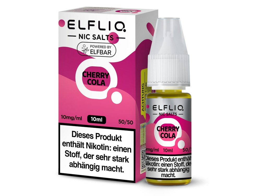 ELFLIQ - Cherry Cola - Nikotinsalz Liquid ELFLIQ - Cherry Cola - Nikotinsalz Liquid