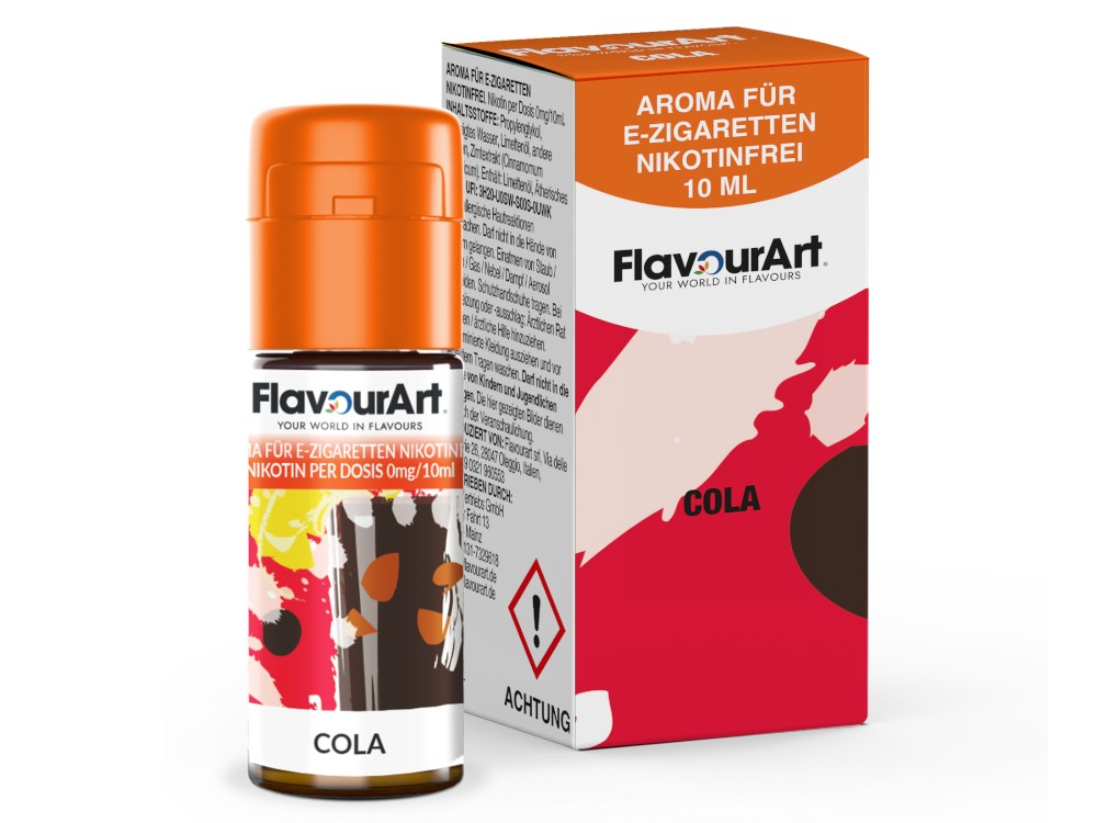 FlavourArt - Aromen 10 ml - Cola FlavourArt - Aromen 10 ml - Cola